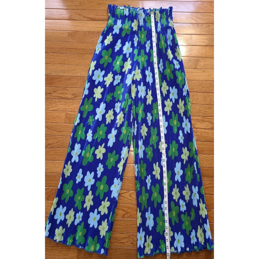 SAMMY B x Target Black History Month XS Pleated‎ Pants Paper bag waist Floral